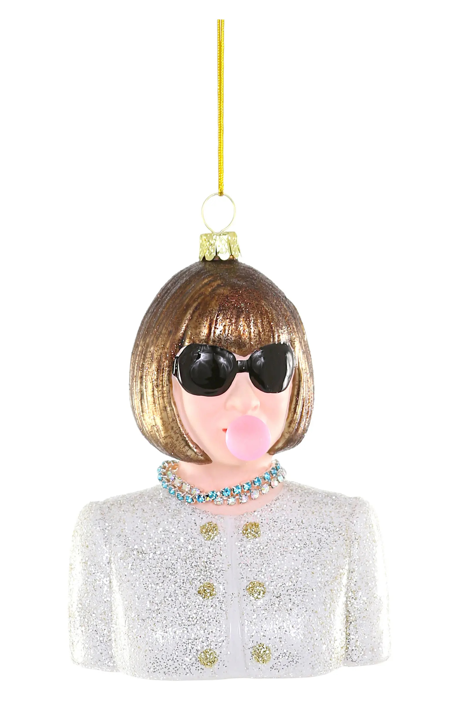 Cody Foster & Co. Anna Wintour Glass Ornament | Nordstrom | Nordstrom