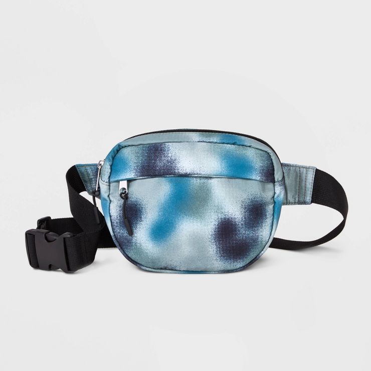 Kids' Camo Tie-Dye Fanny Pack - Cat & Jack™ Blue | Target