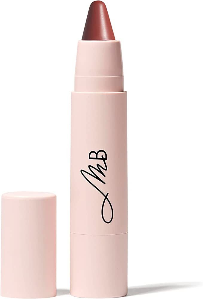 Monika Blunder Beauty Kissen Lush Lipstick Crayon - Valentina (Browny Muted Red) - Clean Beauty, ... | Amazon (US)