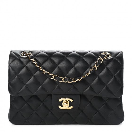 CHANEL

Lambskin Quilted Small Double Flap Black | Fashionphile