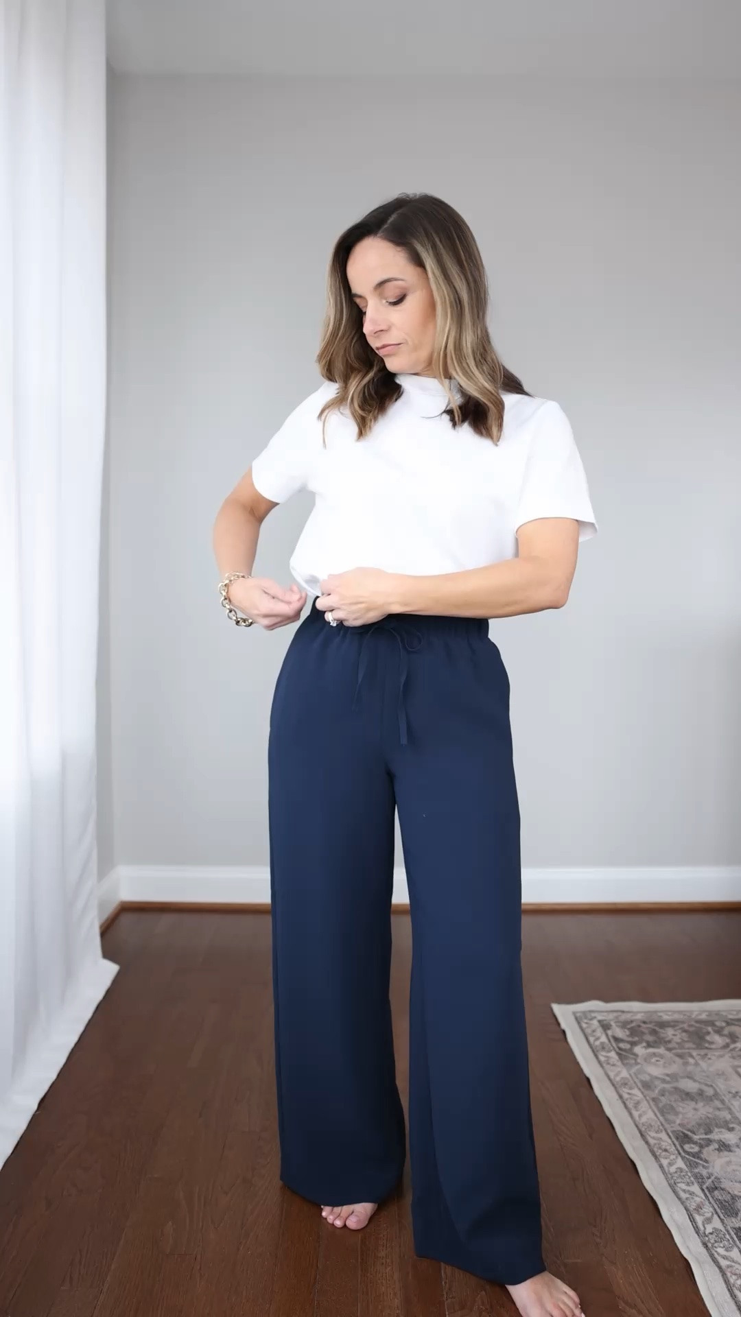 Ok but make it a casual fall day instead! Another outfit example with one of my fav hats. 

Pants: xxs short (28” inseam, inseam increases with size) 
T-Shirt: petite xs 
Jacket: xs 
Sneakers: true to size

#LTKPetite