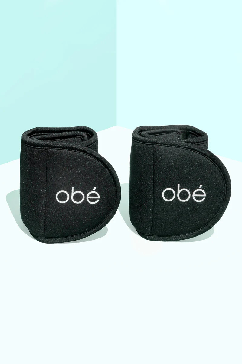 obé ankle weights, 1.5lbs | obé Fitness