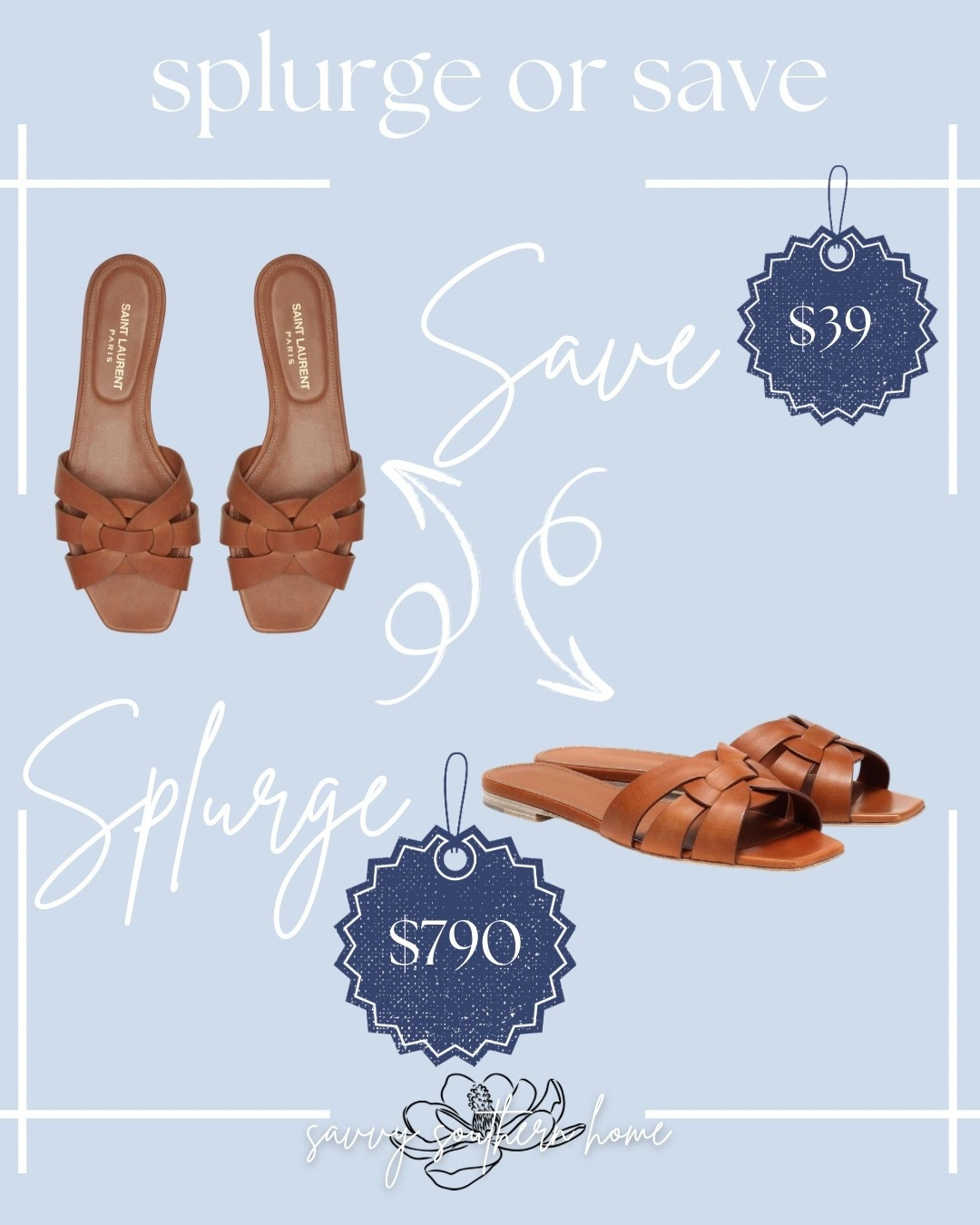 Save or splurge? ✨ same effortless summer sandal, two very different price points — linking the save

#LTKSaleAlert
