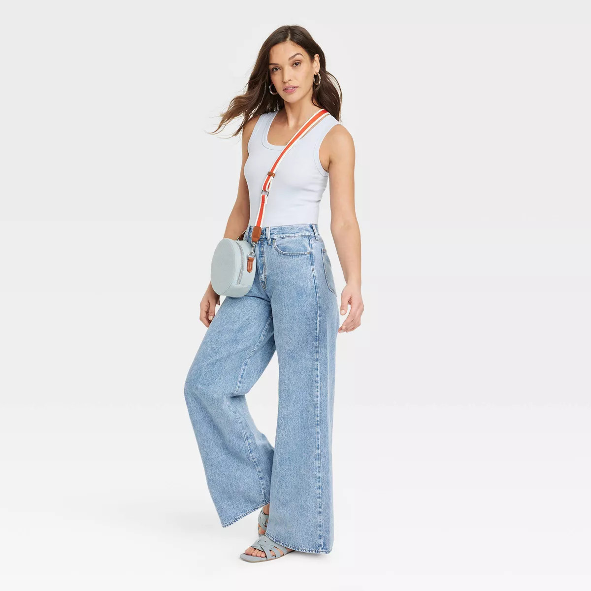 Women's Mid-Rise Super Wide Leg Jeans - Universal Thread™ | Target