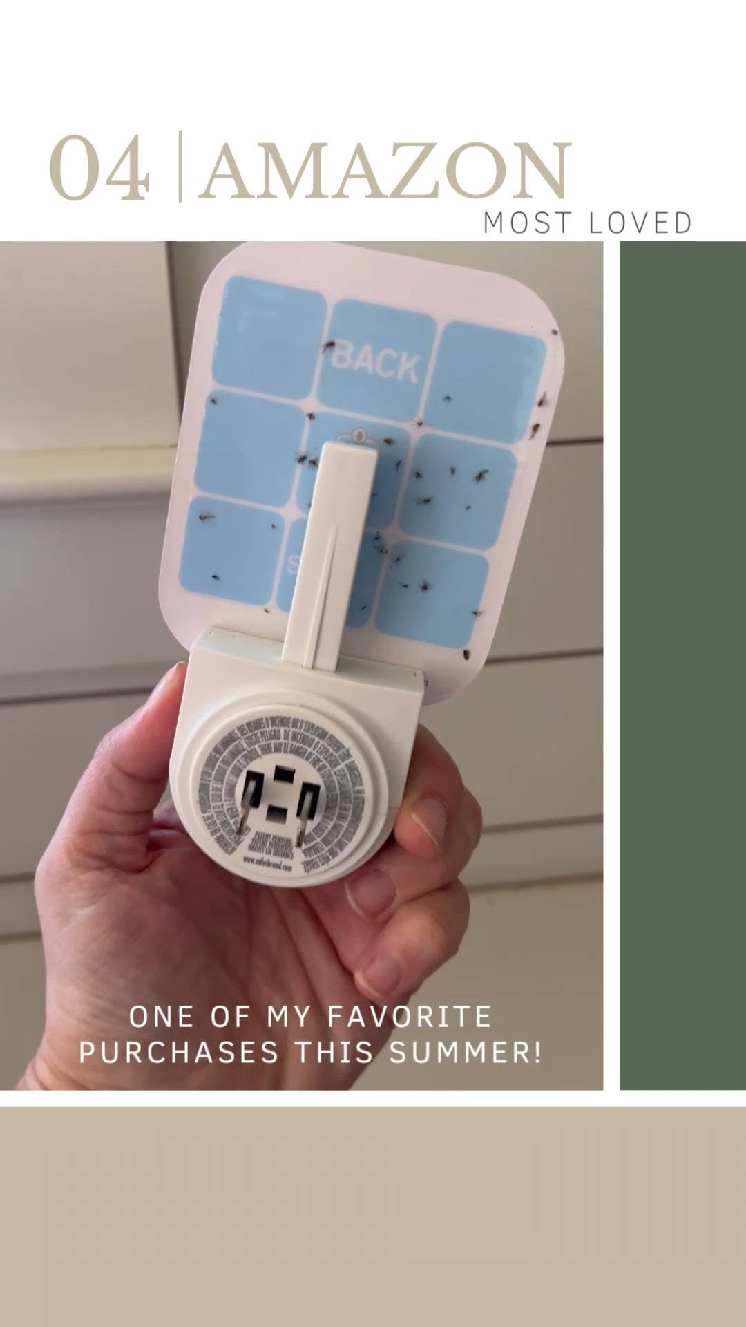 My favorite amazon summer purchase! This fly bug trap has been amazing for catching all the gnats we’ve had! Bug zapper with refill cards repellent catcher amazon finds and favorites 

#LTKfindsunder50 #LTKxPrime #LTKhome