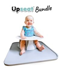 Upseat Baby Floor Seat Booster Chair for Sitting Up with Removable Tray for Meals and Playtime, D... | Amazon (US)