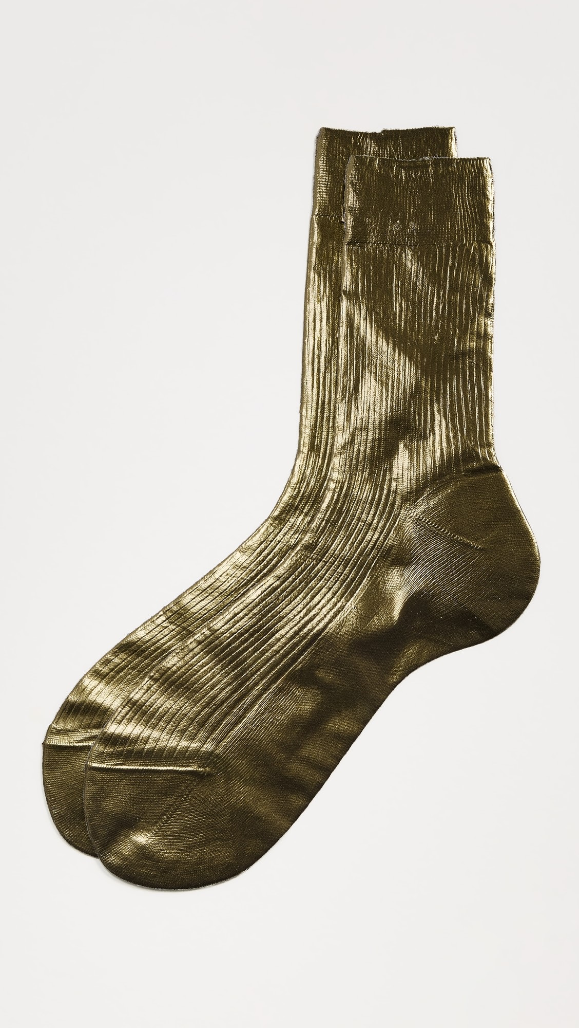 Laminated Ribbed Socks | Shopbop