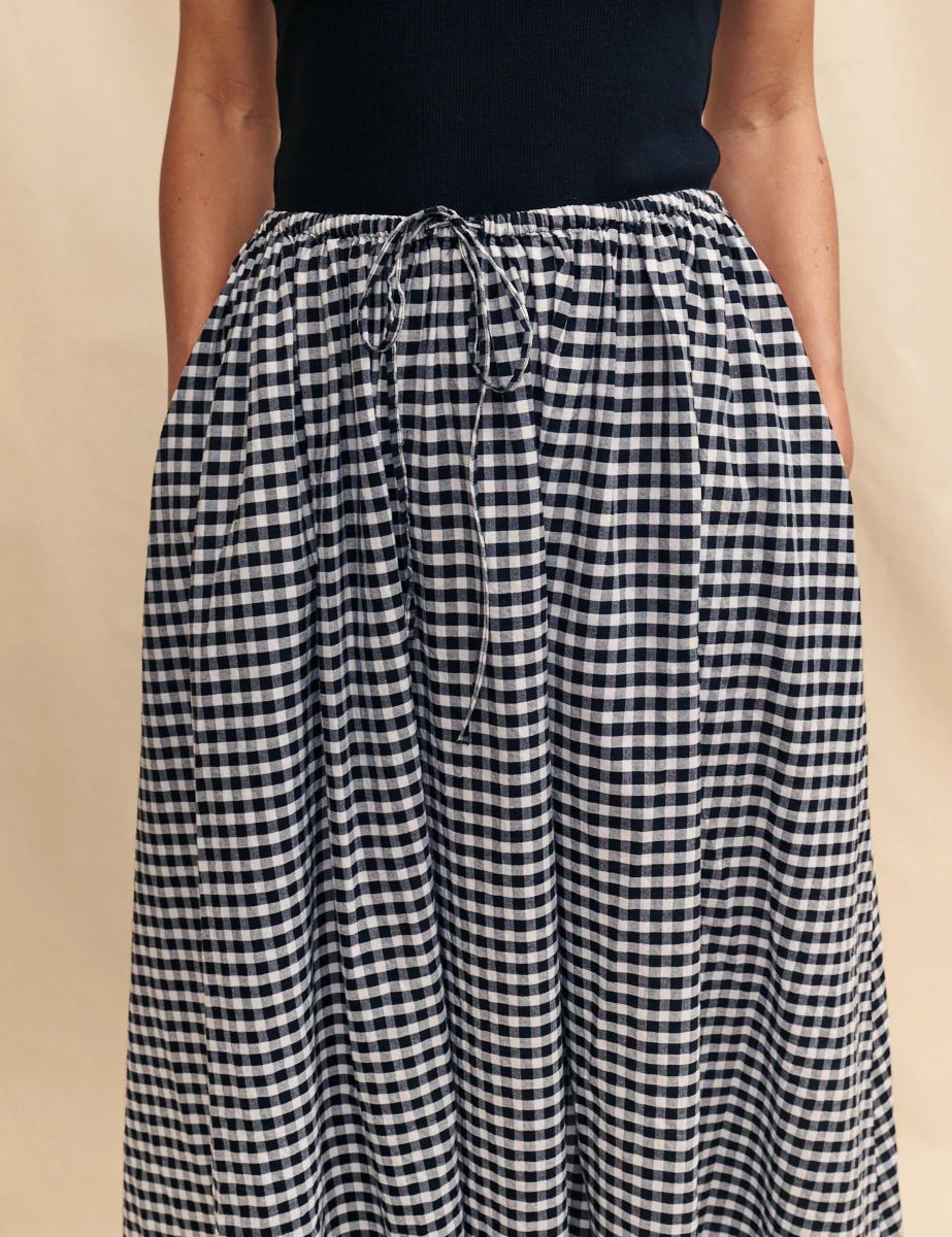 Black Gingham Midi Skirt
  

  
    £65.00 | Nobody's Child