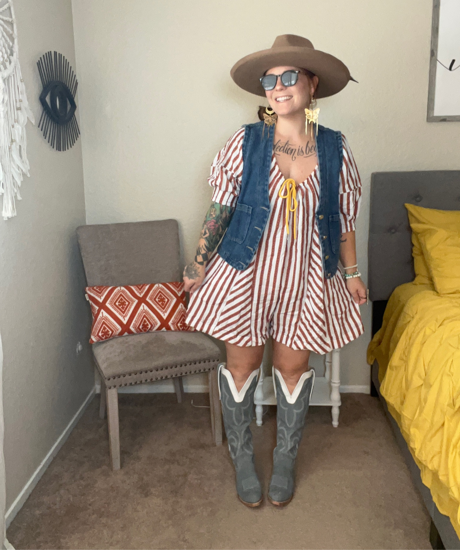 Sometimes it takes a little styling to convince me! I was hesitant on this romper but once I styled her I couldn’t get enough! So comfy and so flattering! I’m in a medium and love the fit! 

#LTKSaleAlert #LTKStyleTip #LTKSeasonal
