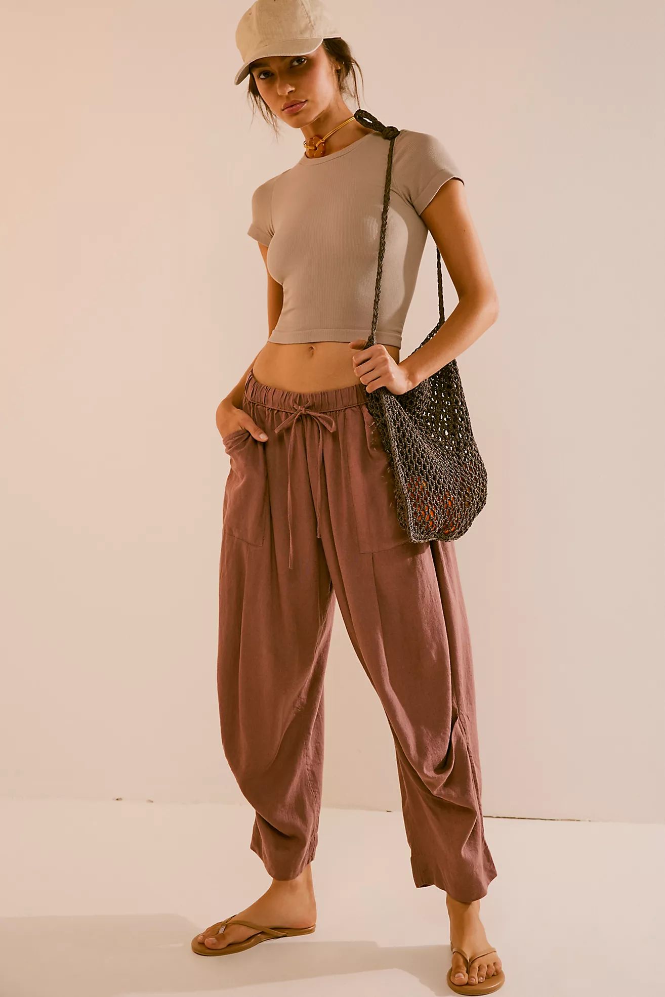 Take Me With You Linen Pants | Free People (Global - UK&FR Excluded)