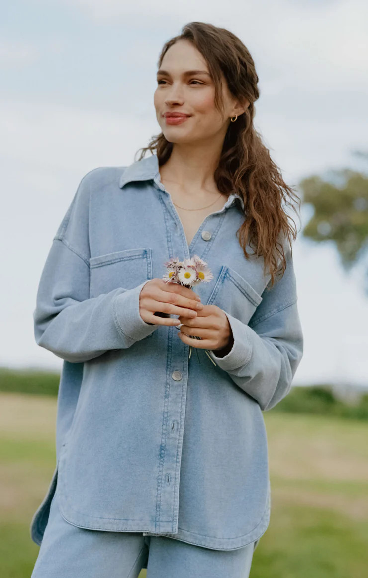 All Day Knit Denim Jacket | Z Supply