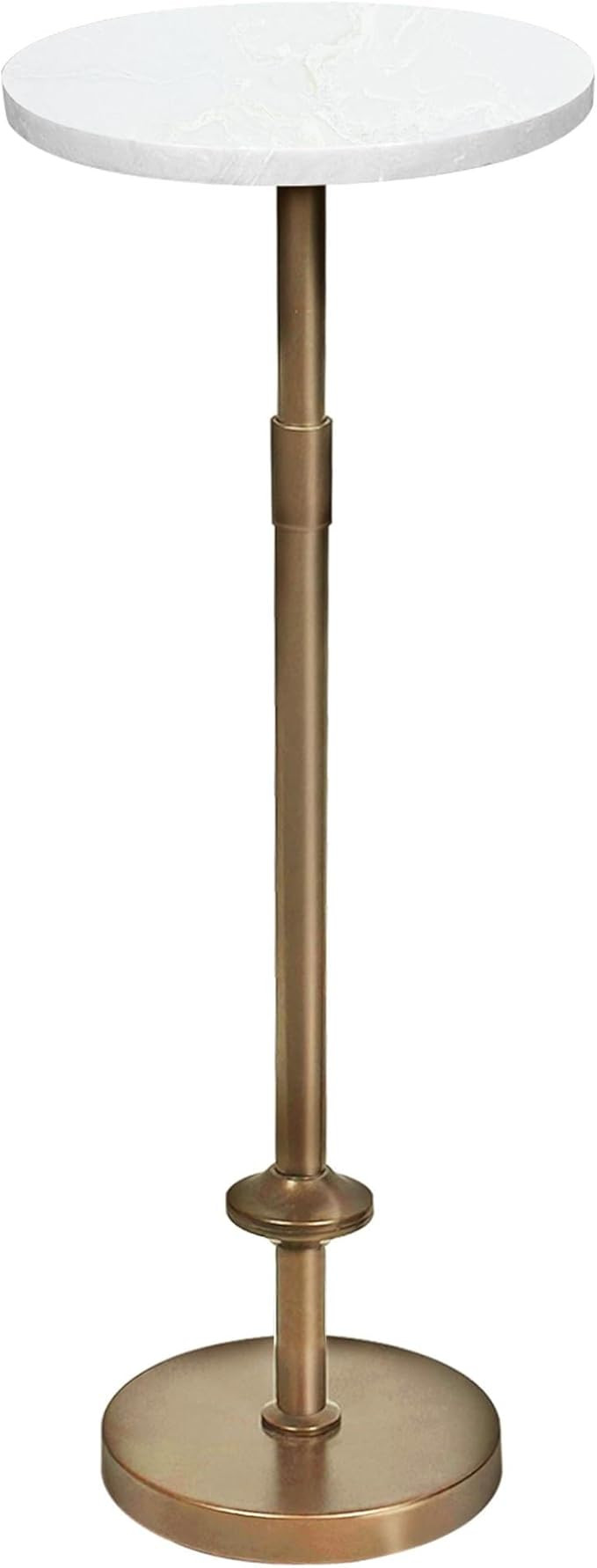 Verssure Martini Table Height Adjustable, Drink Tables for Small Spaces, Round Side Table, Tiny S... | Amazon (US)
