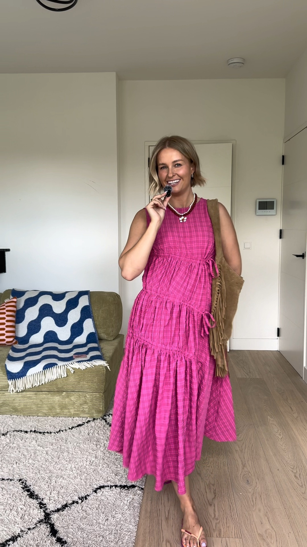 7 days of euro summer dresses day 6 

Pink dress: ghospell (M)
Necklaces: VLDR

Holiday outfits 

#LTKeurope #LTKuk #LTKsummer