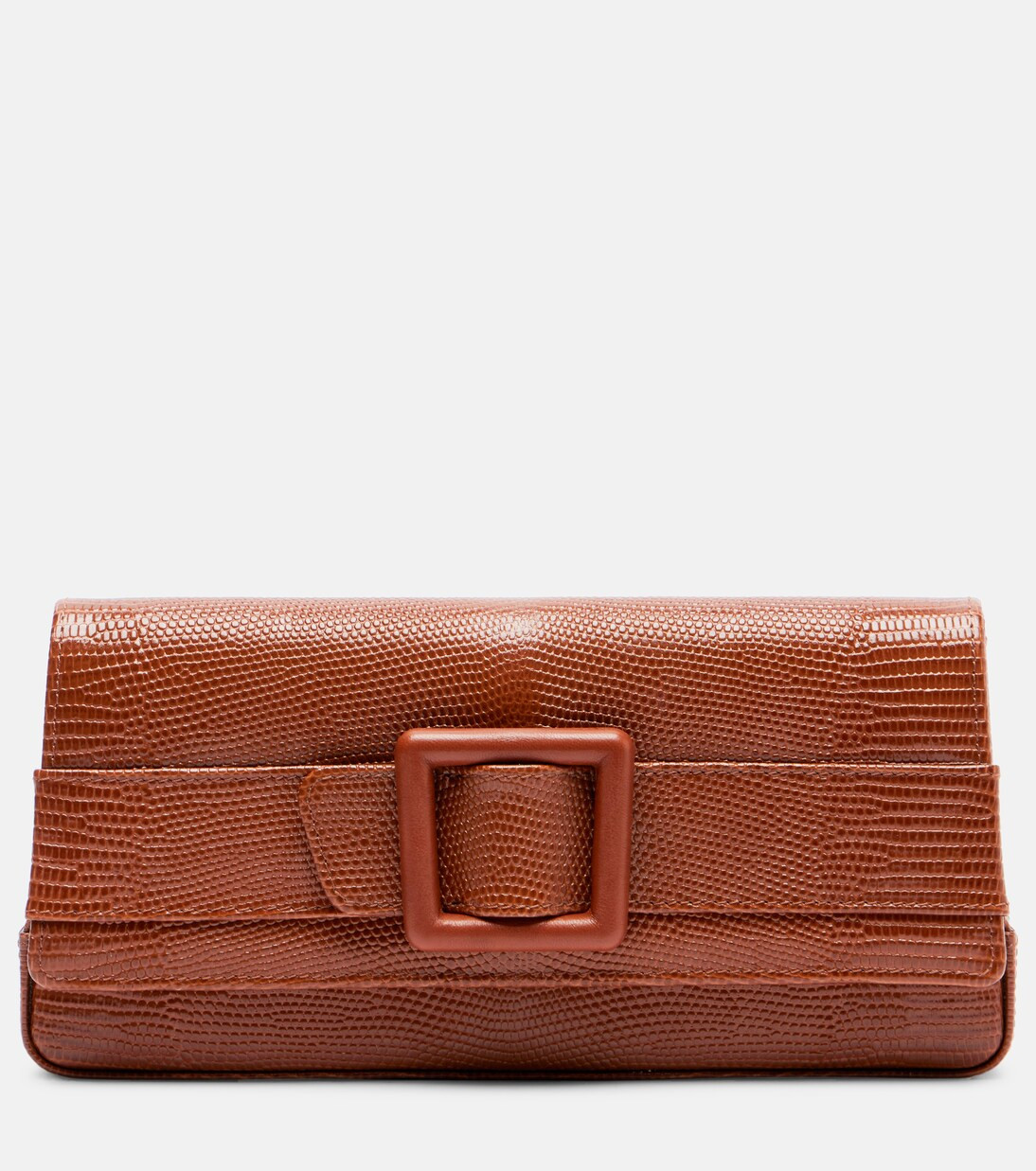 Maygot snake-effect leather clutch | Mytheresa (INTL)