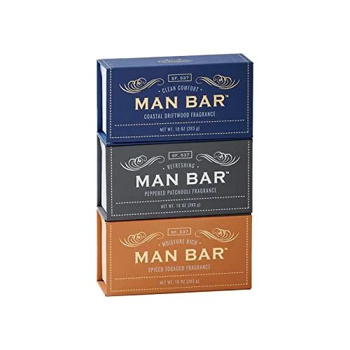 San Francisco Soap Company Man Bar 3-Piece Gift Set featuring all new scents: Coastal Driftwood, ... | Walmart (US)