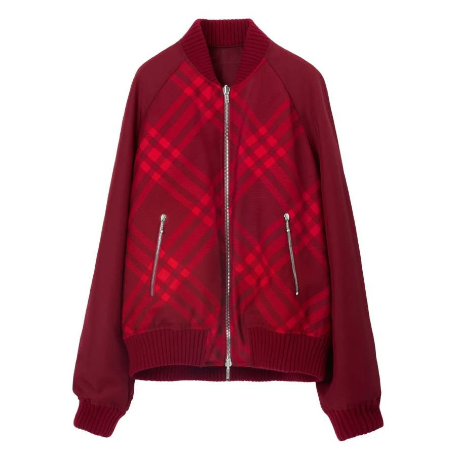 Burberry Mens Ripple Reversible Check-Print Bomber Jacket | Jomashop.com & JomaDeals.com