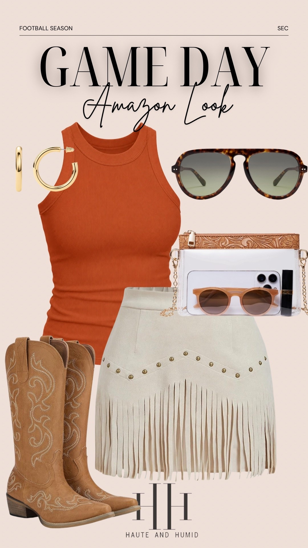 College game day
SEC
Tennessee or Texas game day
Football game outfit
