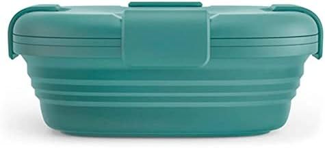 Stojo Collapsible Sandwich Box - Reusable To Go Pocket Size Travel Camping Food Storage Snack Box wi | Amazon (US)