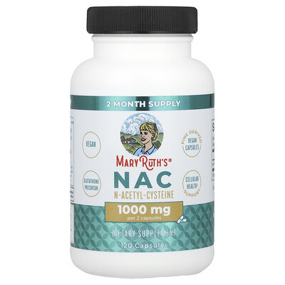 MaryRuth's, NAC, 120 Capsules (500 mg per Capsule) | iHerb
