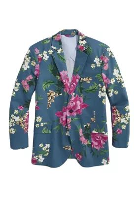 Men's Kentucky Derby® Cotton Linen Floral Blazer | Belk