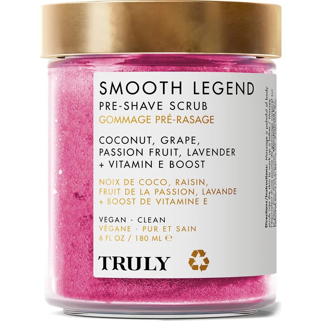 TRULY BEAUTY Smooth Legend Pre-Shave Scrub at Nordstrom, Size 6 Oz | Nordstrom