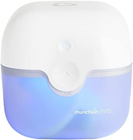 Munchkin Portable UV Sterilizer Plus with Rechargeable Battery, Mini UV Light Sanitizer Eliminate... | Amazon (US)