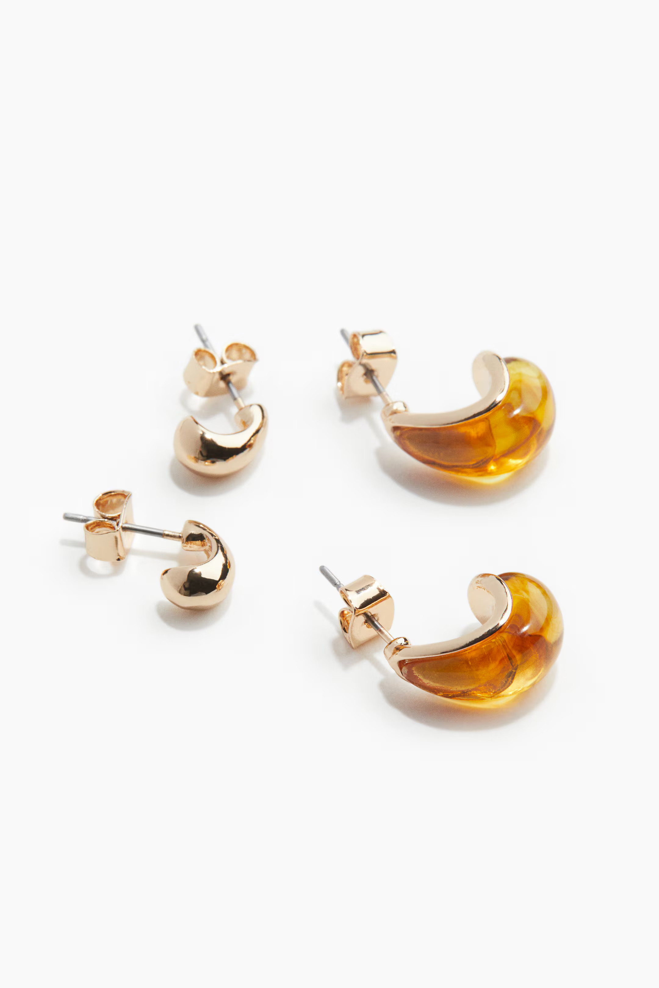 2 Pairs Earrings | H&M (US + CA)