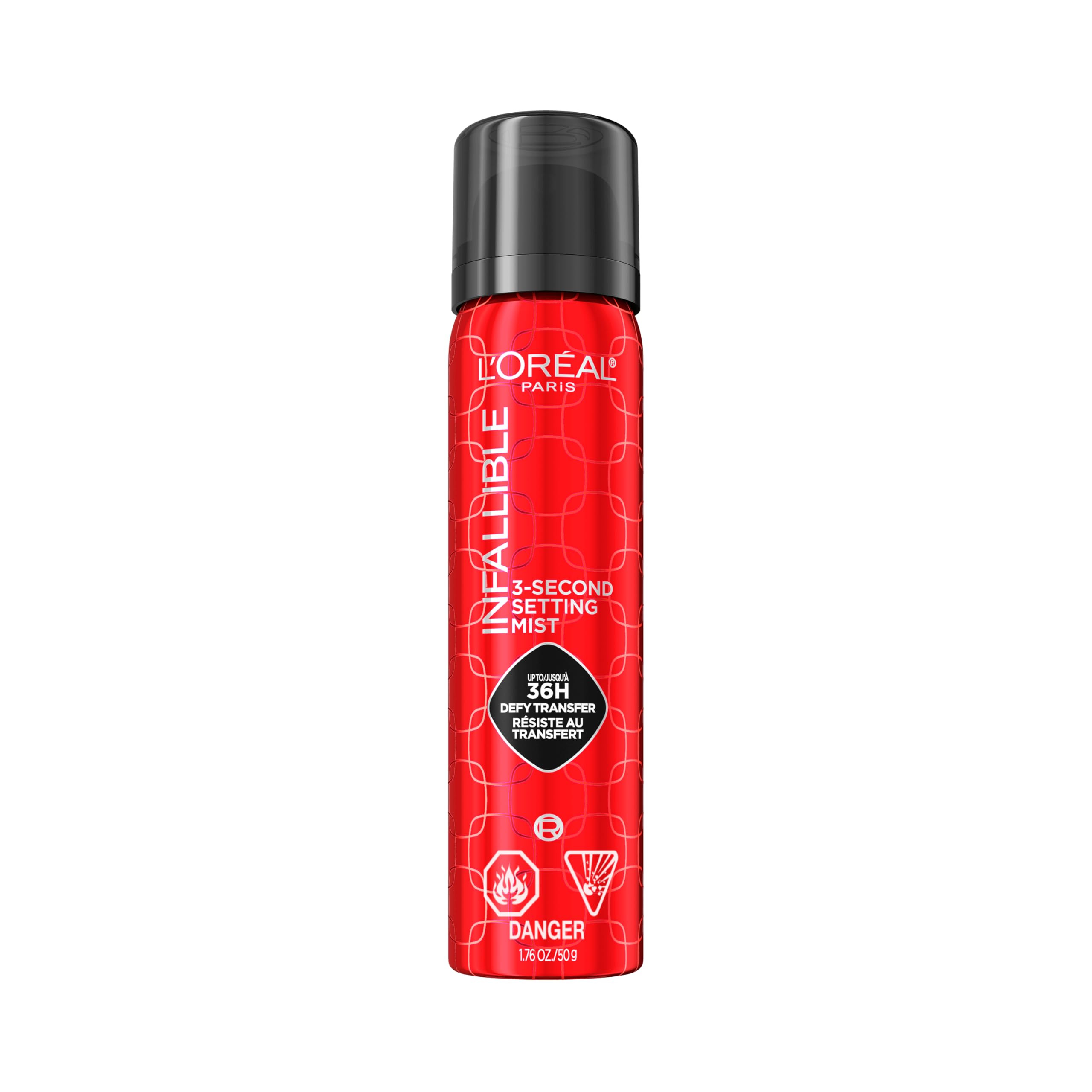 L’Oréal Paris Infallible 3-second Setting Spray, Up to 36H wear, Lightweight, Transfer proof, ... | Amazon (CA)