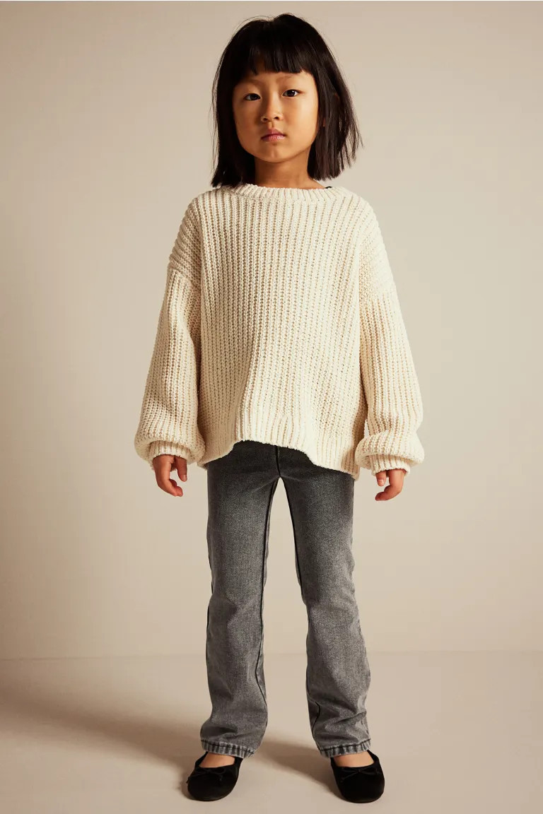 Flared Leggings - Dark gray - Kids | H&M US | H&M (US + CA)