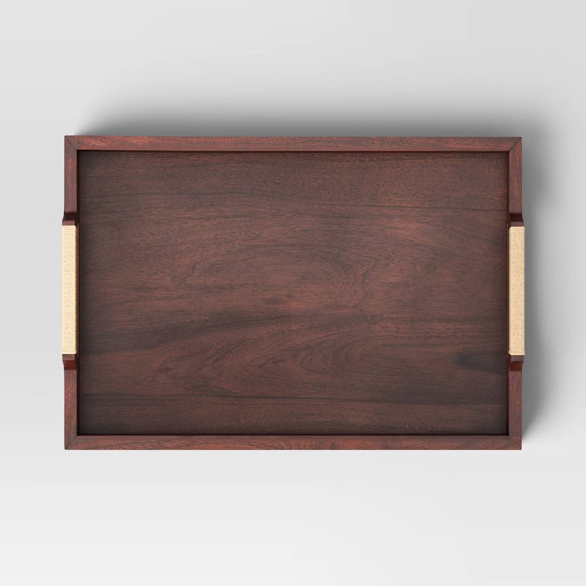 Decorative Dark Wood Tray - Threshold™ | Target