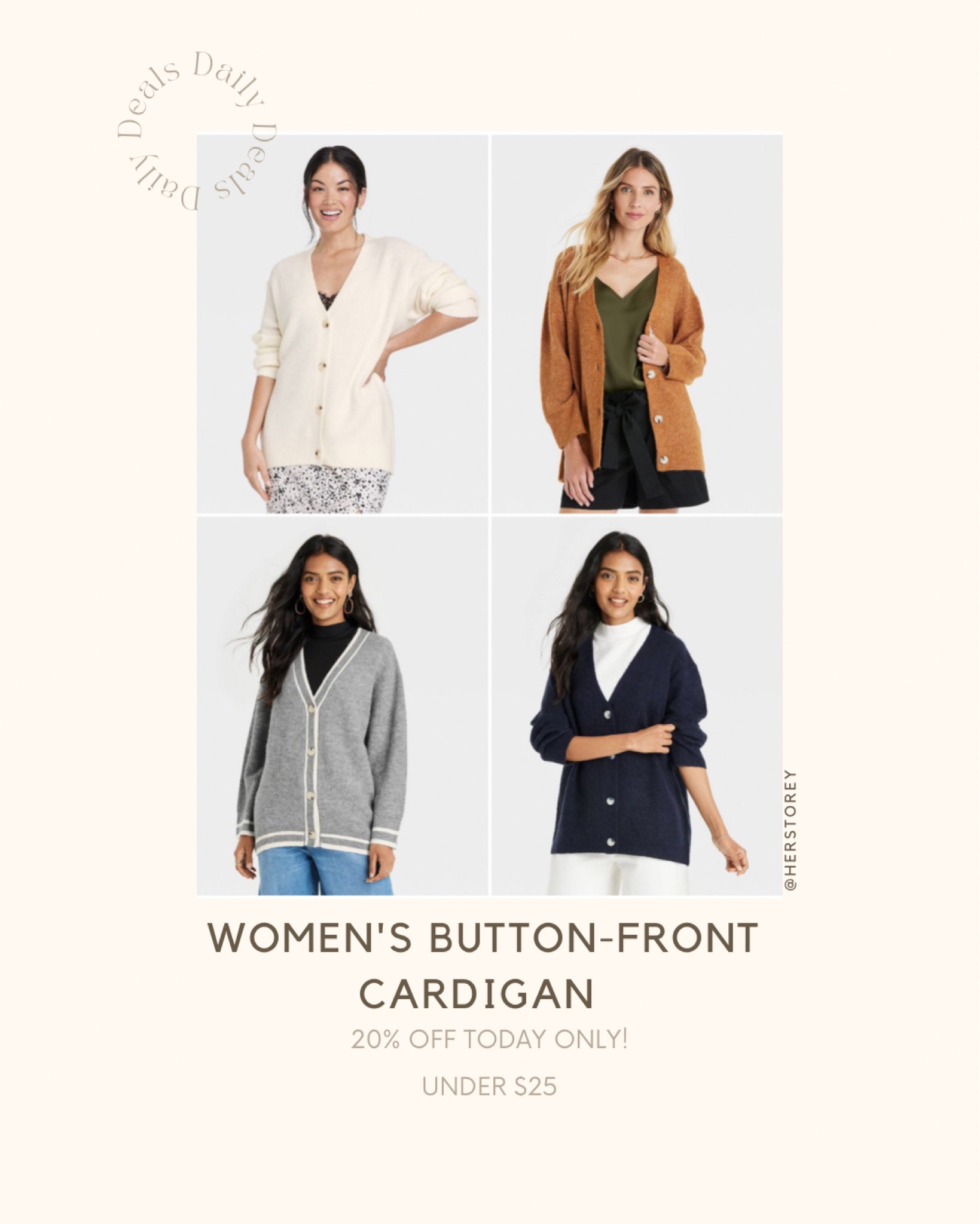 Women's Button-Front Cardigan - A … curated on LTK
