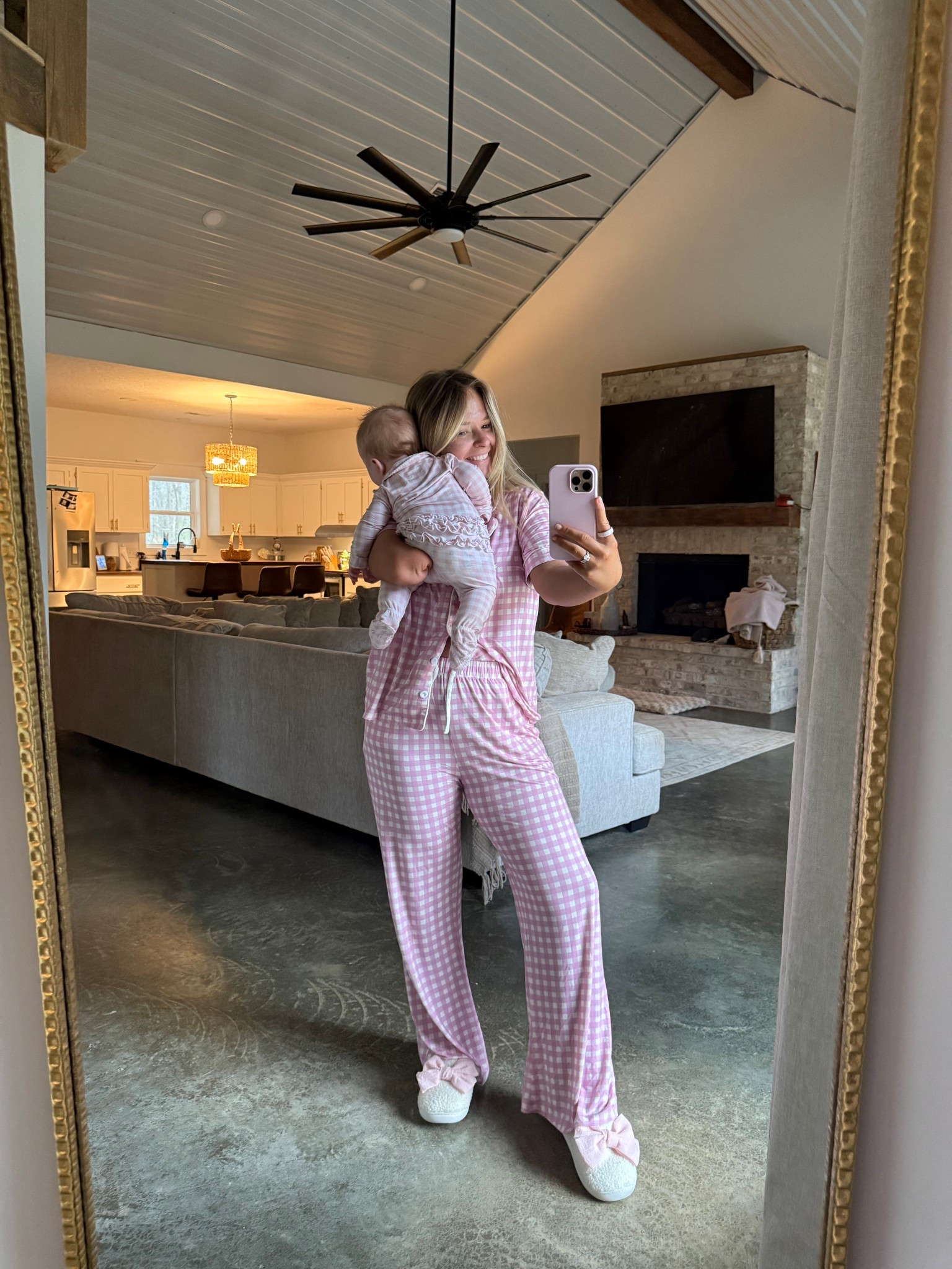 USE GRACIE20 to get 20% off! @Caden Lane our go-to for matching pjs🩷👏🏼 #cadenlane 