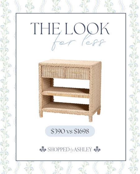 New designer look for less from Amazon! This one looks so spot on - I love the detail! More linked 🔗

Amazon home, found it on Amazon, nightstand, side table, end table, Bali and pari, coastal Grandmillennial, coastal furniture, beach house furniture, beach house decor, coastal grandmother, rattan furniture 

#LTKStyleTip #LTKHome