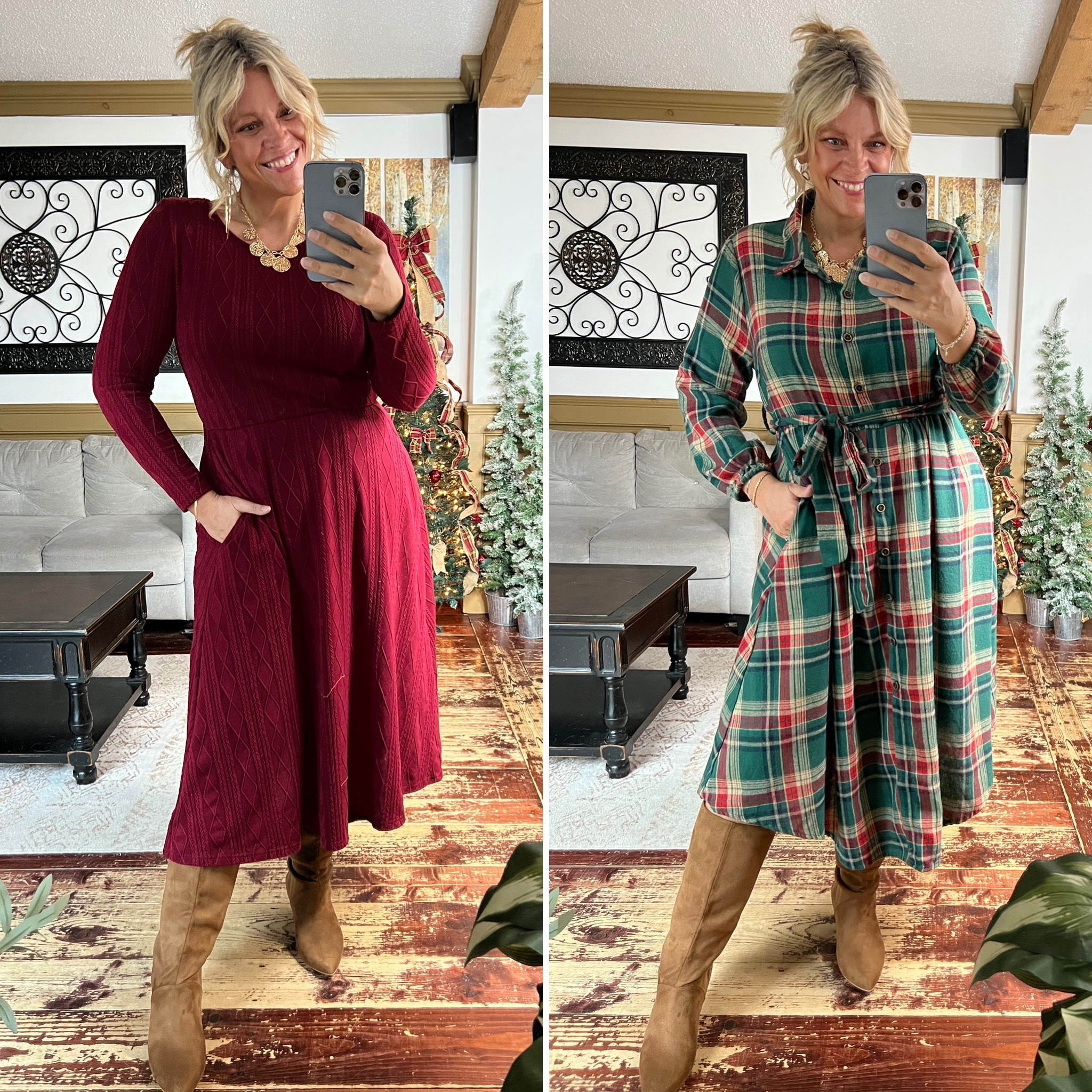 Cute & casual holiday dresses- both size 12

#LTKSeasonal #LTKHoliday #LTKFindsUnder50