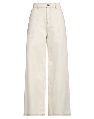 Ba & sh Woman Jeans Beige Size 10 Cotton | YOOX (US)