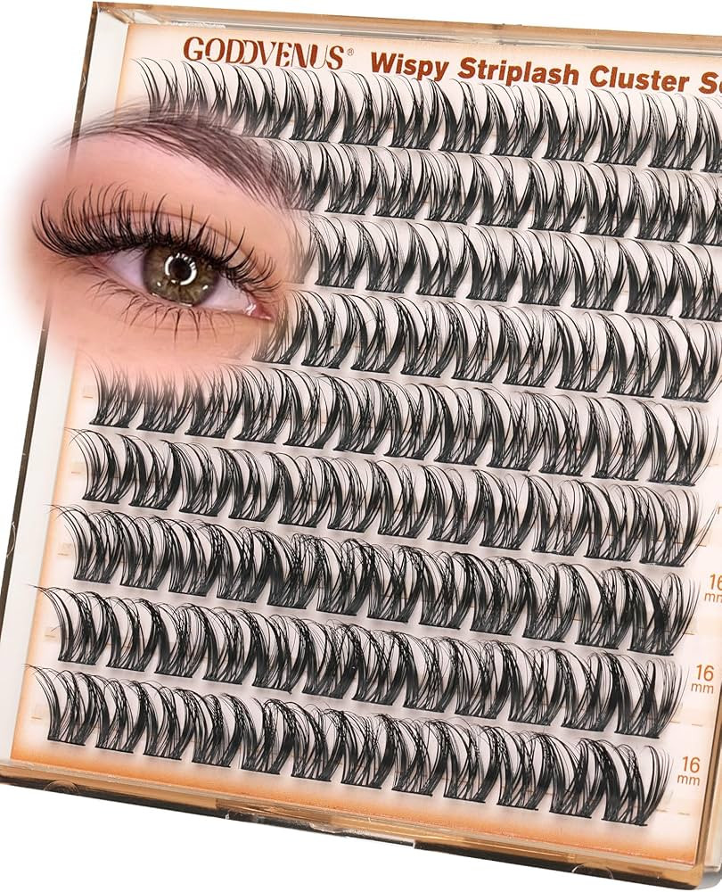 Goddvenus Spider Eye Lash Clusters Wispy Eyelash Clusters, D Curl Cluster Eyelash Extensions Natu... | Amazon (US)