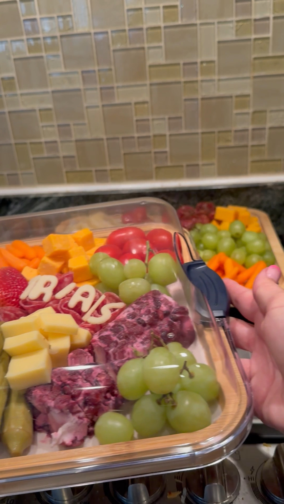 I love these easy to use covered charcuterie boards! 🧀 I love making charcuterie boards and these make it so easy to make and take them without worrying about keeping everything in place! 🥖

Make your board, snap on the cover and go! So easy! 🙌

#LTKParties #LTKTravel #LTKWatchNow