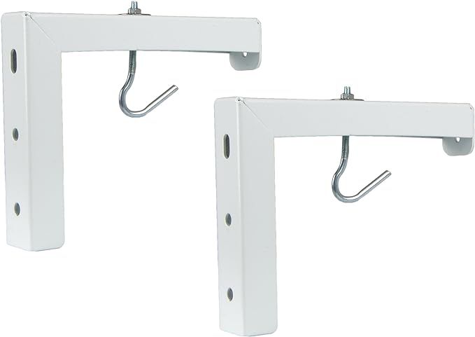 VIVO Wall Hanging 6" Adjustable L-Bracket Mount Plate Hook Kit for Projector Screens (MOUNT-PS01) | Amazon (US)
