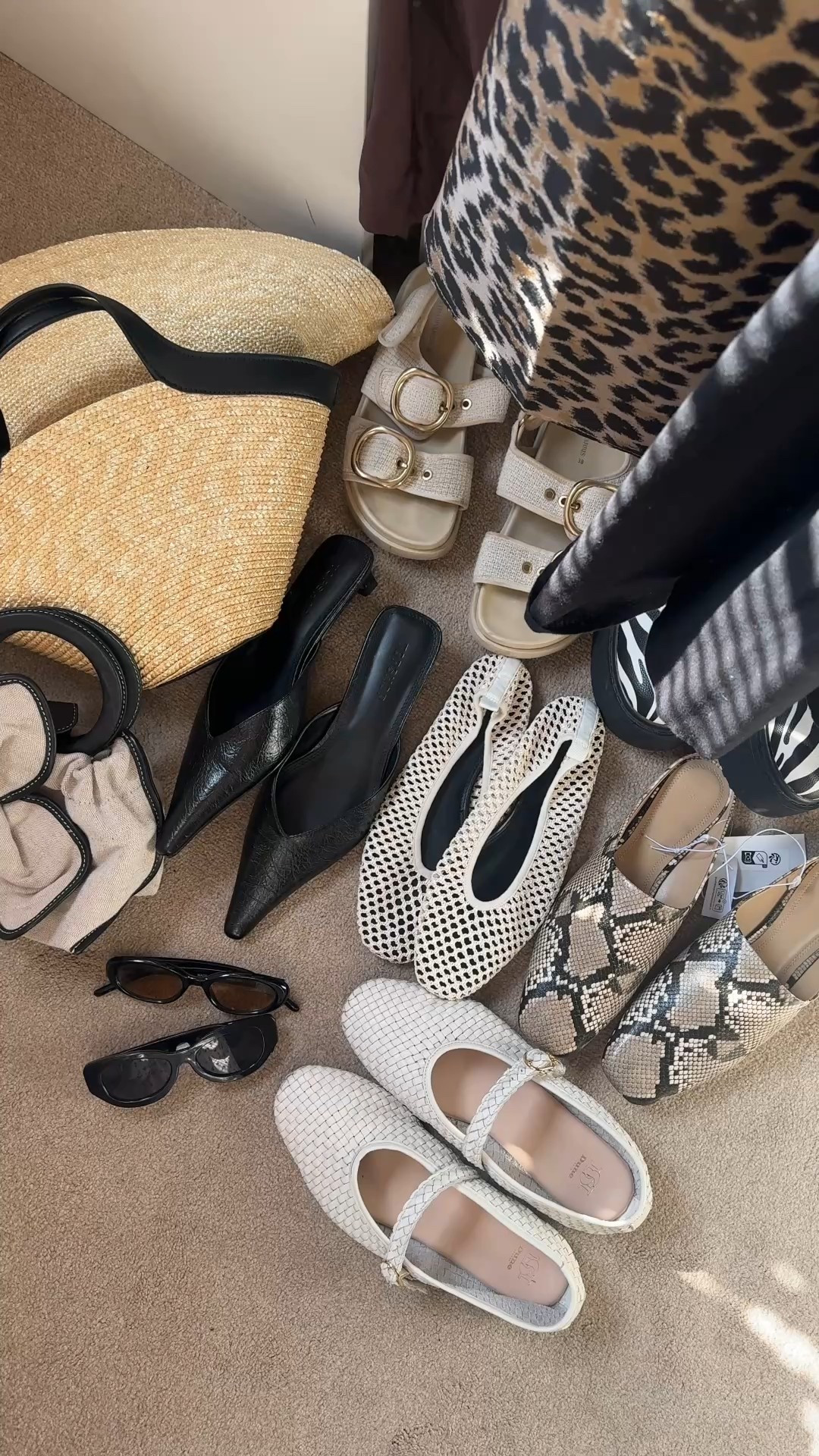 Spring accessories dying to be taken out for a gossip and a matcha 🍵 


Woven flats spring accessories holiday outfit inspiration wide fit shoes garden party COS new collection brunch 

#LTKplussize #LTKspring #LTKuk