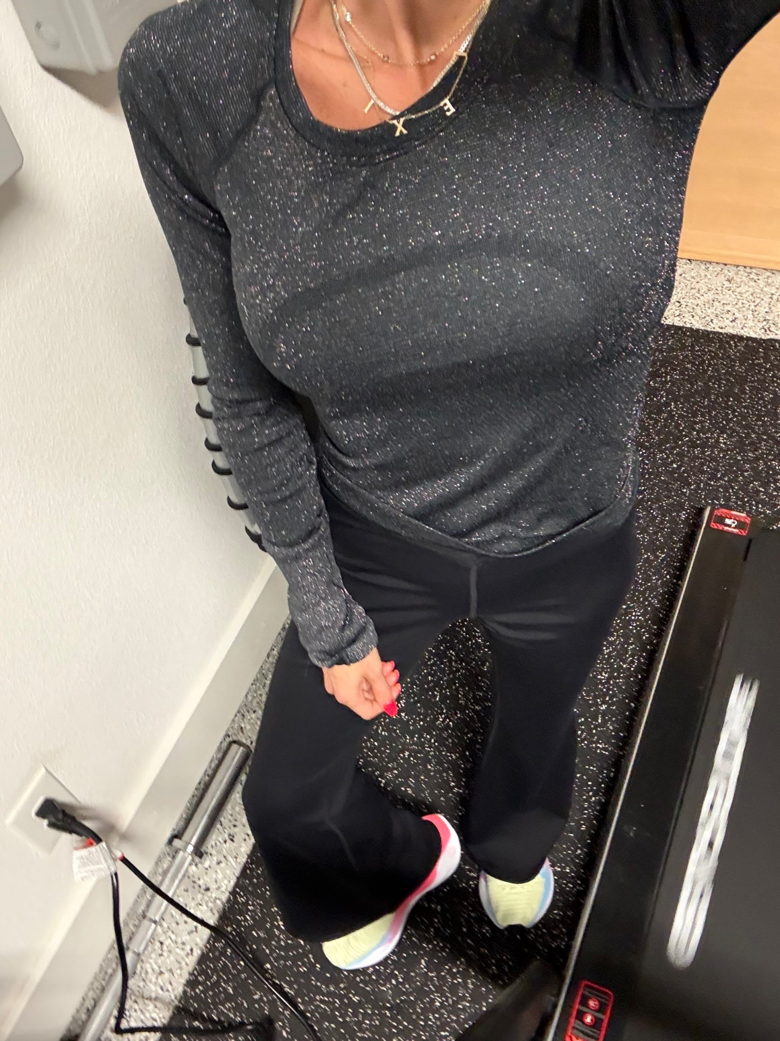 Sparkly Lulu long sleeve top I love! The subtly shimmer is everything size 4

#LTKfitnessgoals #LTKFindsUnder50 #LTKFindsUnder100