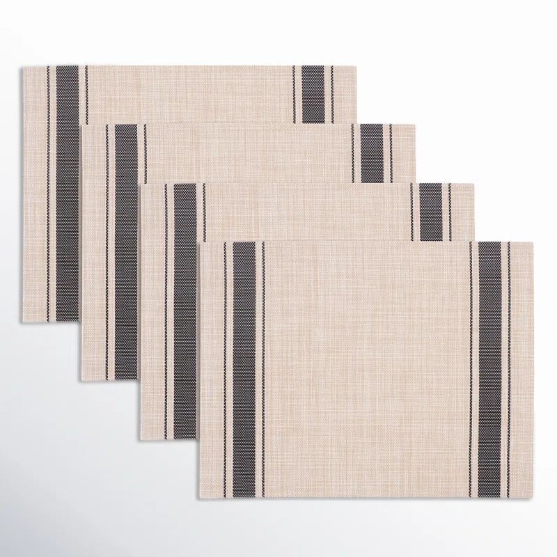 Rialta Striped Rectangle Placemat | Wayfair North America