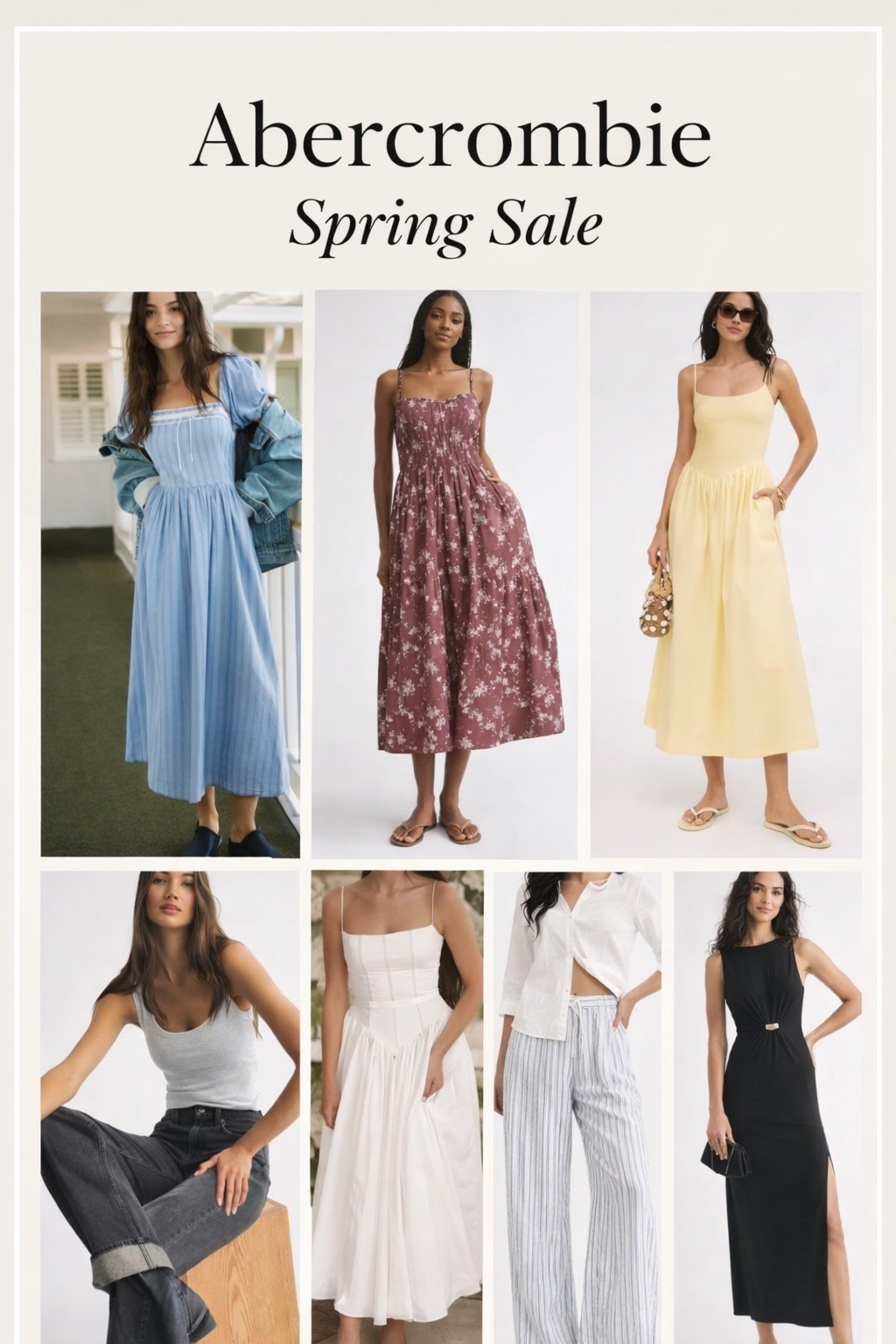 Shop Abercrombie Spring sale!! 🌺🌸

#LTKSpringSale #LTKOver40 #LTKSeasonal