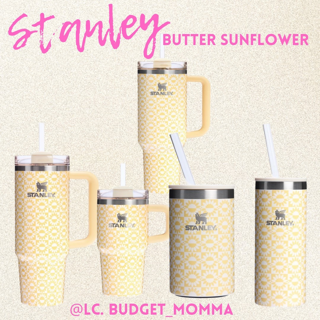 New Stanley Oasis Collection 
Butter Sunflower  

#yellow #sunflower #spring #tumbler #handle #straw #giftidea #white #toddler #mama 

#LTKSeasonal