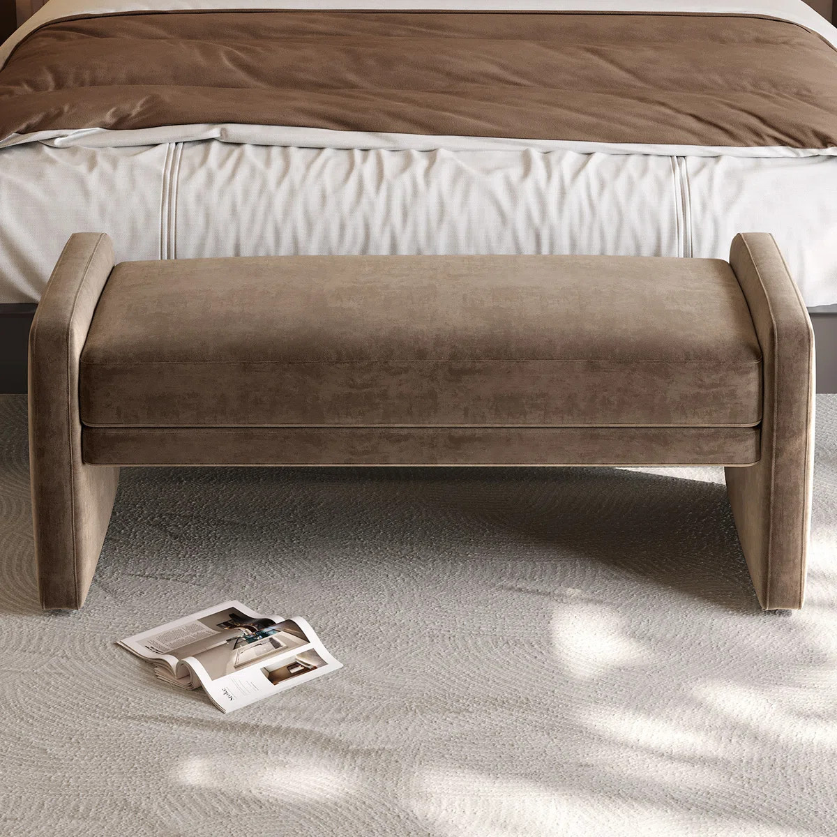 2-in-1 Upholstered Storage Bench with Cushion, Entryway | Wayfair North America