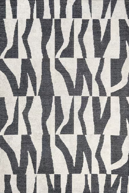 Charcoal Rayla Monochrome Area Rug | Rugs USA