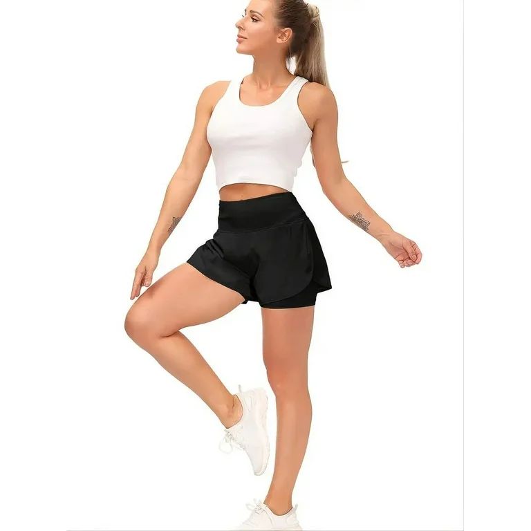 Women's Tennis, Yoga, Running Inner Layer Shorts - Walmart.com | Walmart (US)