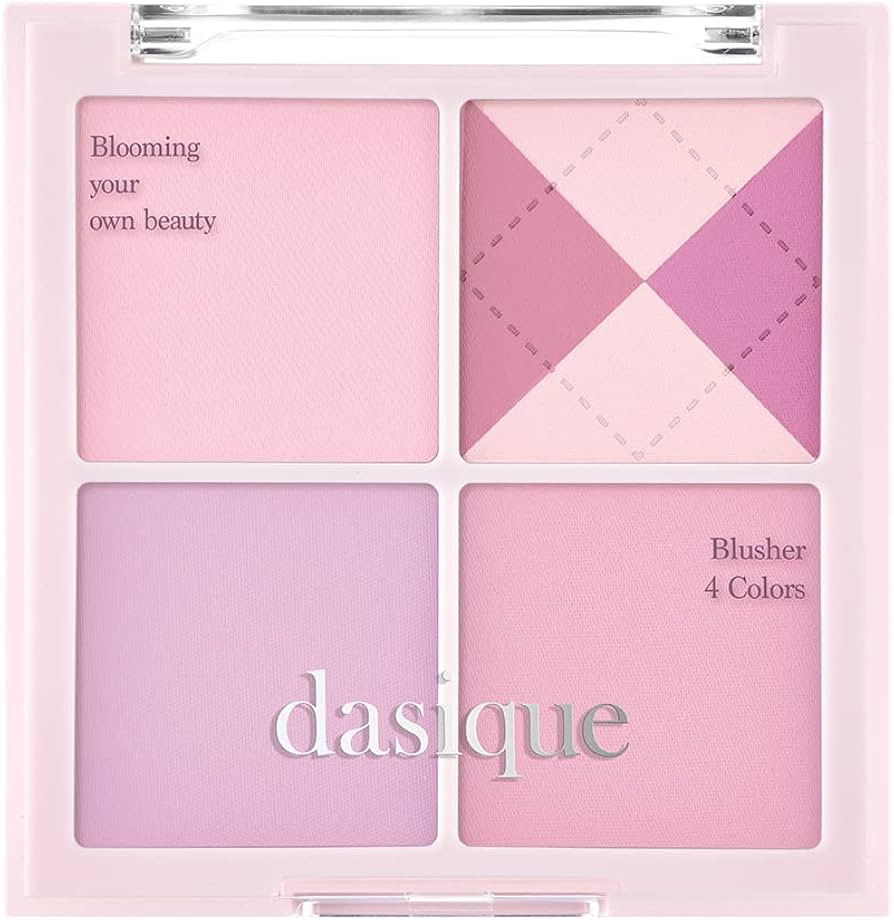 Dasique Blending Mood Cheek #05 Violet Knit l Vegan, Cruelty-Free l 4 Blendable Shades in Lightwe... | Amazon (US)