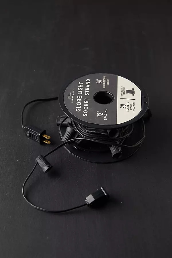 Stargazer Garden Lights Socket Strand, 20' | Terrain