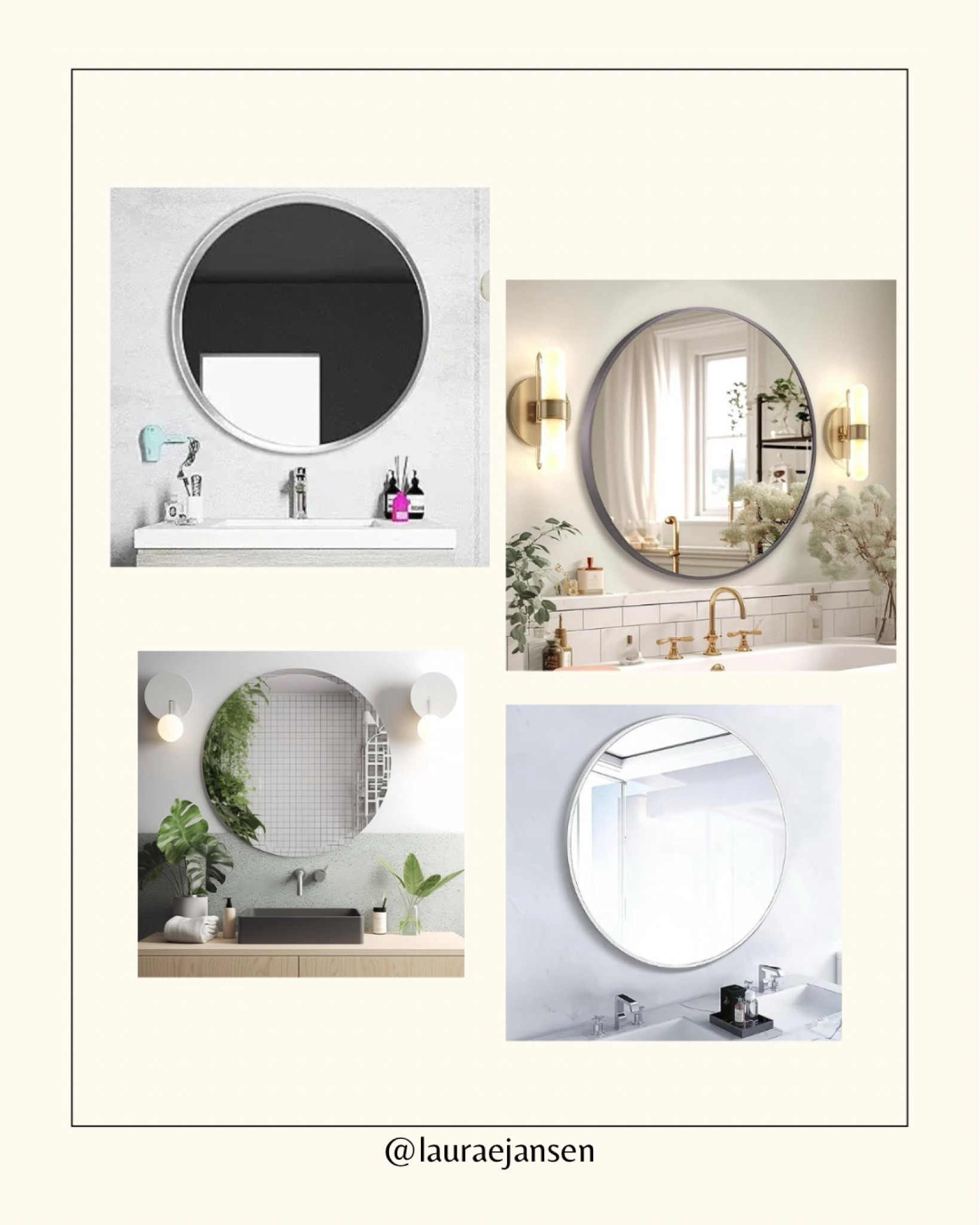 Circle mirrors - homes finds

#LTKHome #LTKFindsUnder50 #LTKFindsUnder100