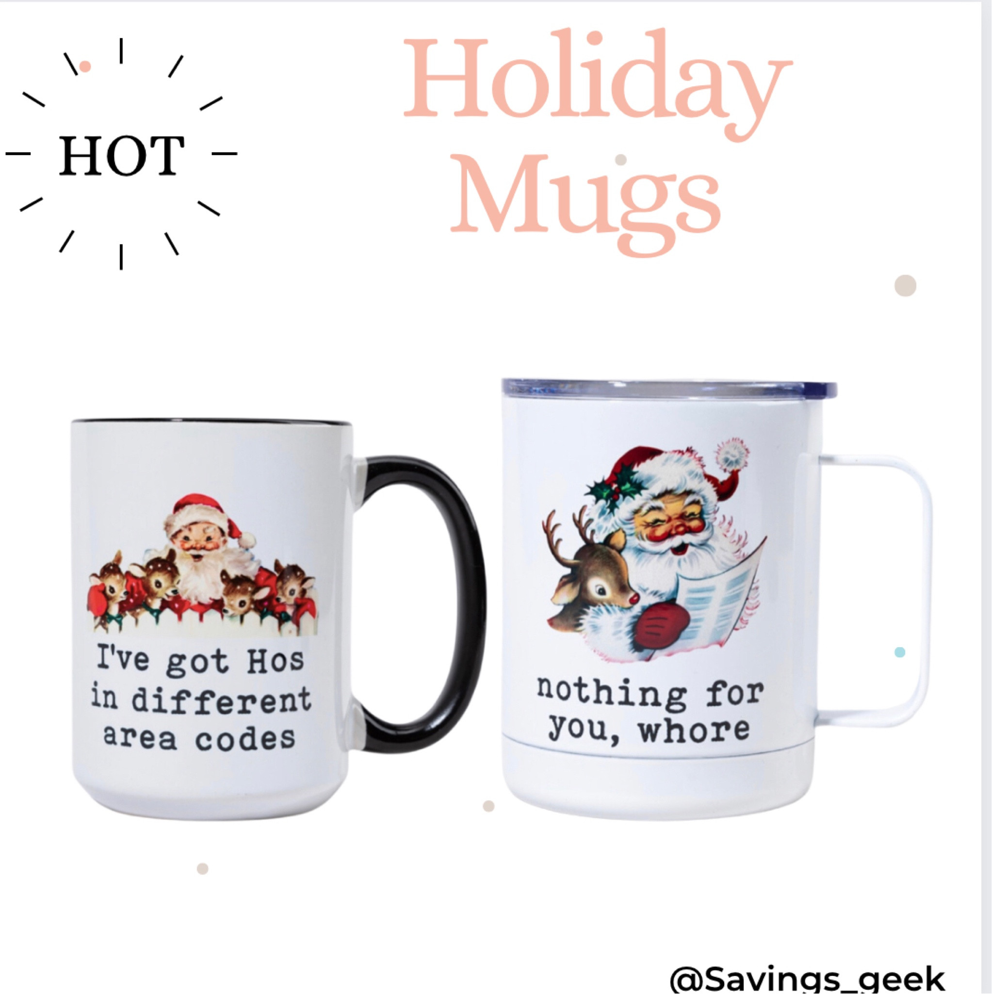 Funny mugs for gift ideas 

#giftidea #christmasgift #coffeemug #funnygift 

#LTKsalealert #LTKHoliday #LTKhome